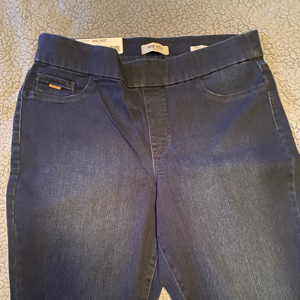 Nine West - Heidi Pull On Stretch Denim Jeans - Picture 3 of 5